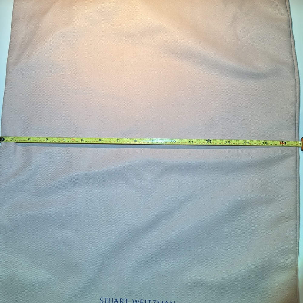 Large Stuart Weitzman Drawstring Dustbag - image 4